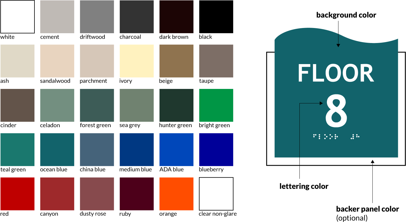Standard ADA Colors